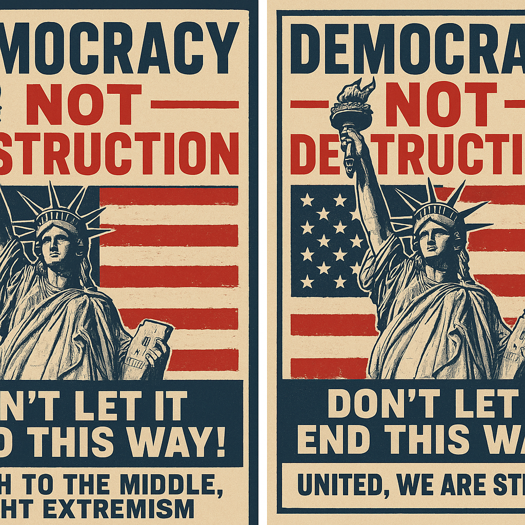 A Call To Action! Democracy Not Destruction!