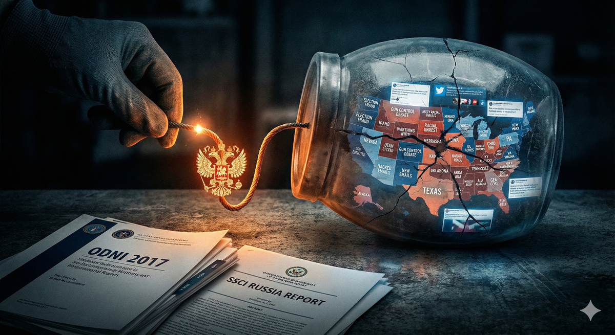 Moscow’s Mission: Priming the Fuse on America’s Powder Keg